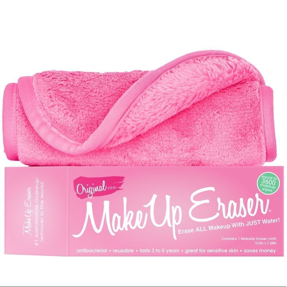 Original Makeup Eraser Remover Cloth Towel in Hot Pink
